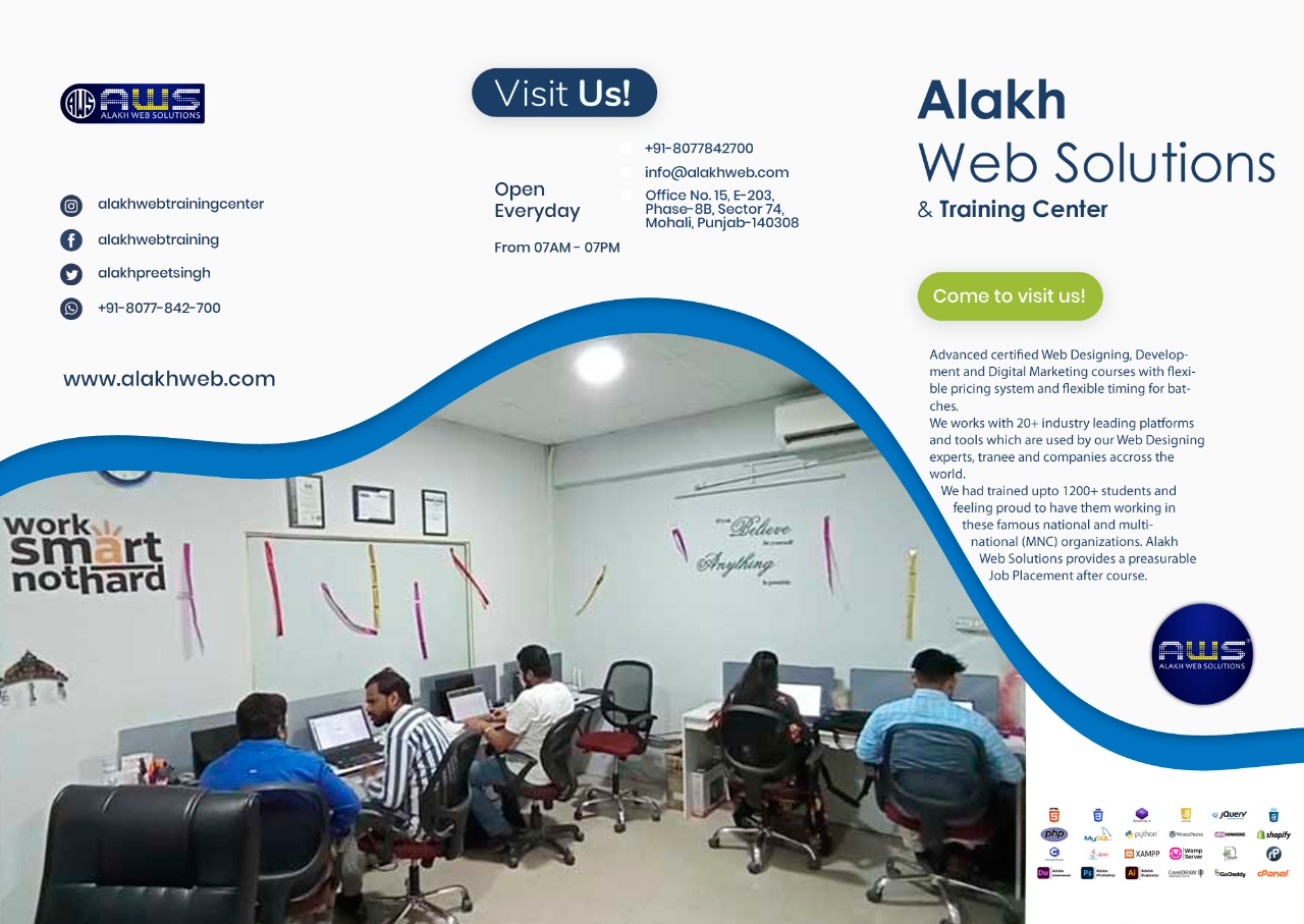 Alakh Web Solutions & Training Center Brochure -1
